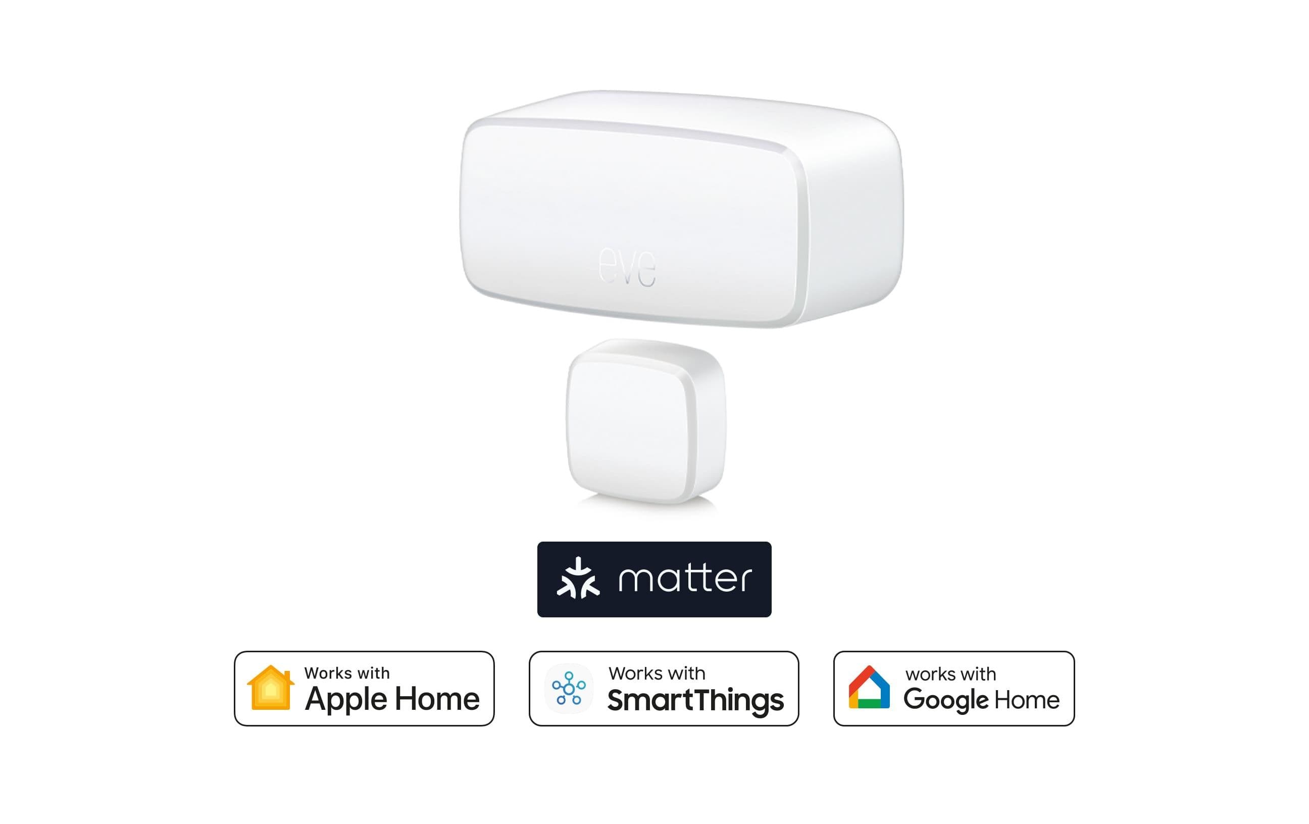 Eve Systems Eve Door & Window Matter Tür- und Fenstersensor Kabellos Weiß