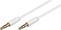 Microconnect AUDLL1.5W 1.5m 3.5mm 3.5mm Weiß Audio-Kabel (AUDLL1.5W)