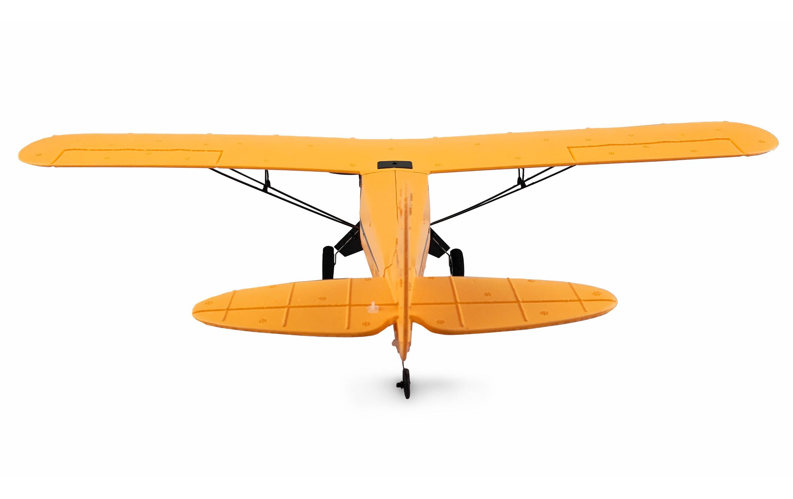 Amewi Piper J-3 CUP RC Modellflugzeug Elektromotor 505 mm 3-Kanal Gyro Gelb