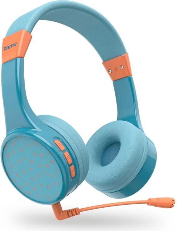 Hama Teens Guard II On-Ear Bluetooth Kopfhörer Blau, Orange