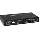KVM Switch USB, HDMI, 4K, 2 Wege Hersteller: Techly (IDATA-KVM-HDMI2U)