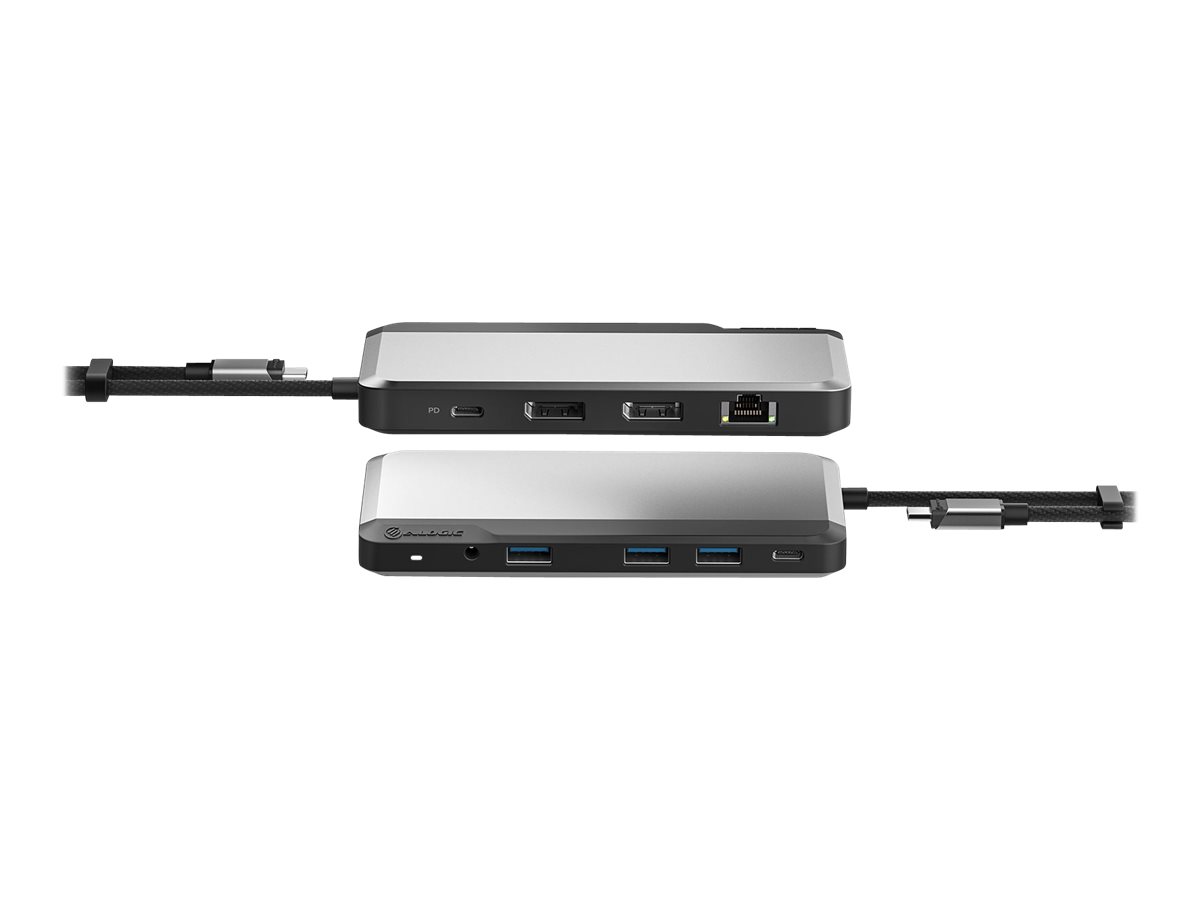 ALOGIC MX2 Lite DisplayPort Edition Dockingstation USB-C 2 x DP 1GbE Space-grau
