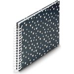 Hama Spiral-Album Lovely 28x24 cm 50 weiße Seiten Blau (00007702)