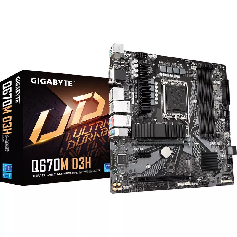 Gigabyte Q670M D3H (rev. 1.0) (Q670M D3H)