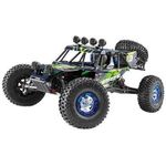 Amewi Eagle-3 4WD 1:12 Dune Buggy. Typ: Buggy, Motortyp: Elektromotor, Maßstab: 1:12. Gewicht: 1,23 kg, Länge: 38,9 cm, Breite: 225 mm. Batterietechnologie: Lithium-Ion (Li-Ion), Batteriekapazität: 1500 mAh, Batteriespannung: 7,4 V. Batterie: 4 x 1.5V AA (22186)