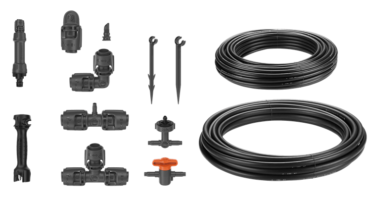 Gardena Micro-Drip-System Start Set up to 35 plants - Micro-Drip-System Set (13455-20)