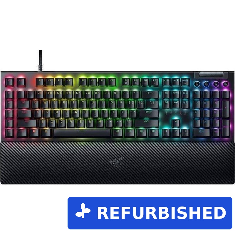 Razer BlackWidow V4 Gaming-Tastatur QWERTZ DE Yellow Switch RGB USB-C mechanisch (RZ03-04692100-R3G1) (geöffnet) (geöffnet)