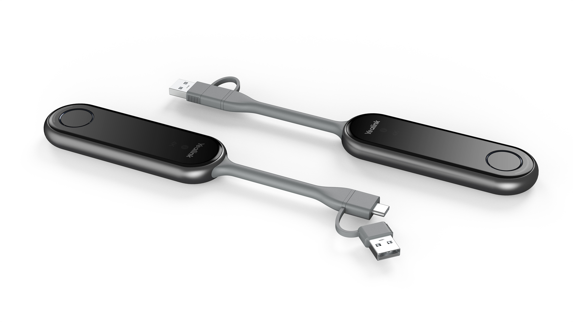 Yealink PA20 Wireless Sharing Pod 4K USB-C USB-A Schwarz