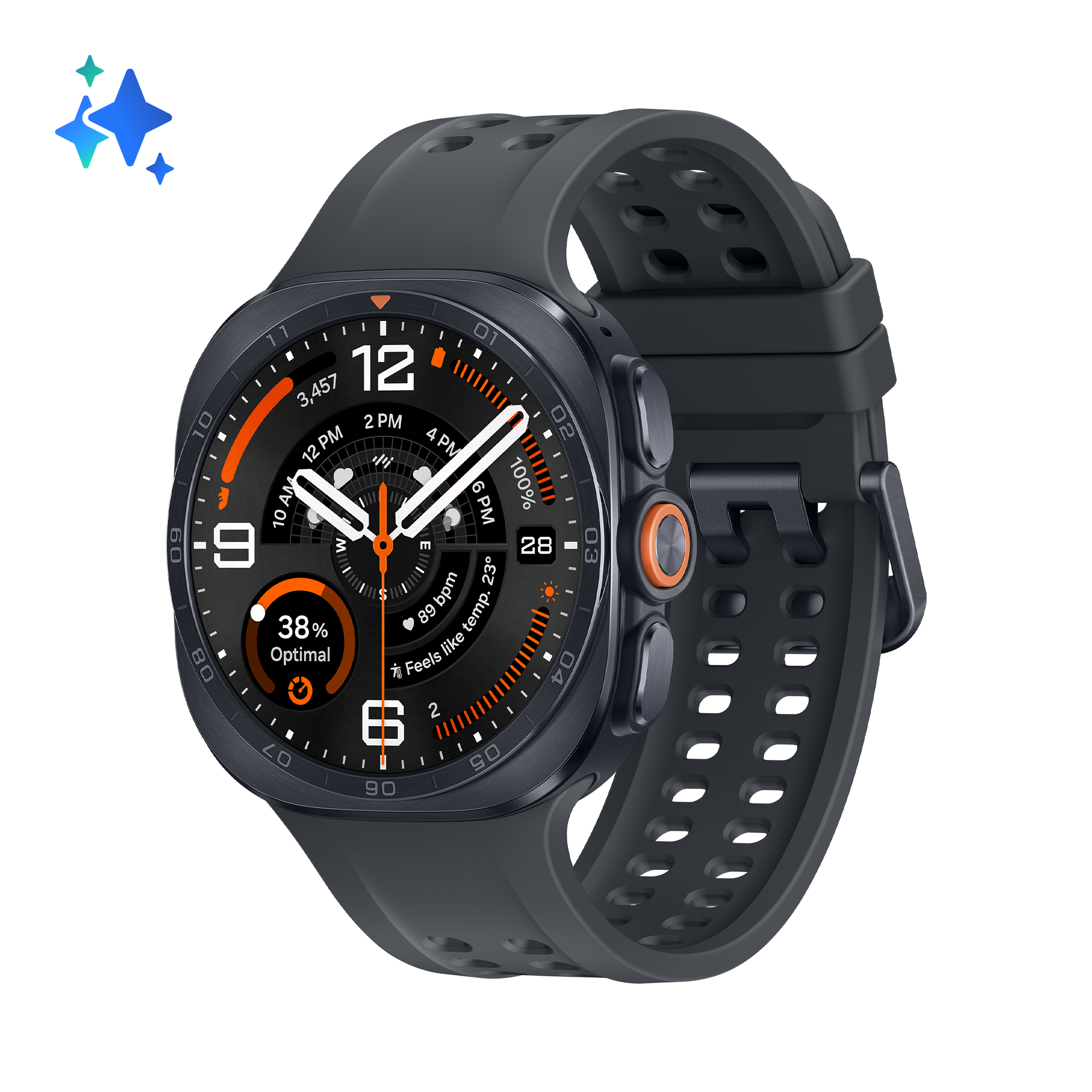 Samsung Galaxy Watch Ultra 2 47mm LTE Smartwatch 1,5" Super AMOLED Titanium Grey - EU Ware