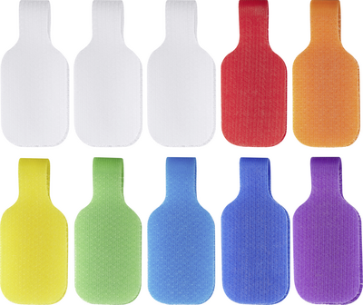 SpeaKa Professional SP-13756884 Kabelmarkierer Beschriftungsfläche Weiss Rot Orange Gelb (SP-13756884)