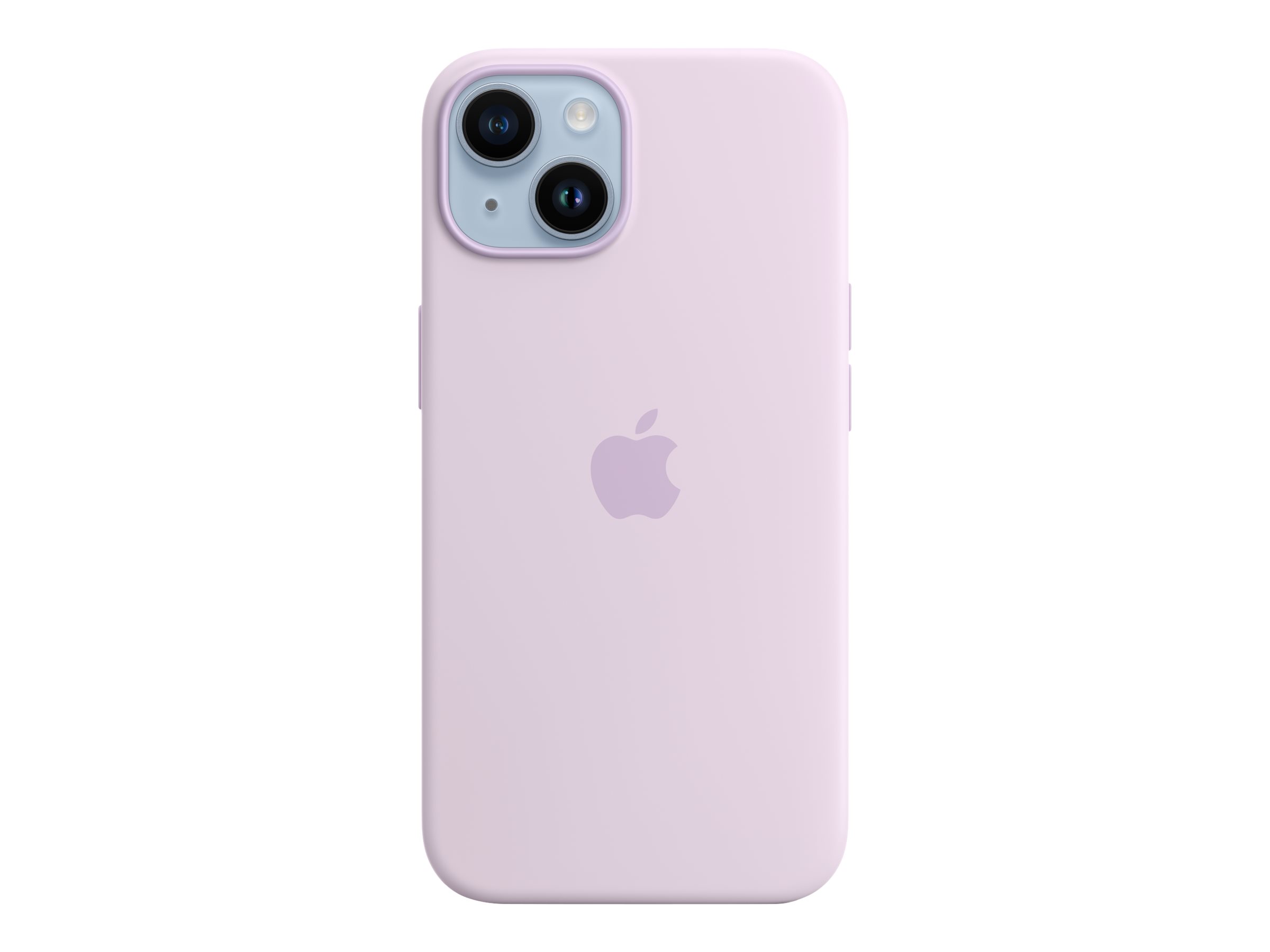 Apple iPhone 14 Silicone Case mit MagSafe Lilac