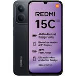 Xiaomi Redmi 15C 5G Dual Sim 4GB RAM 128GB - Midnight Black [Energieklasse A] (MZB0LINEU)