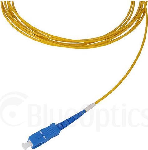 BlueOptics© Simplex LWL Patchkabel, SC-UPC/SC-UPC blau, 1 Meter, Singlemode E9/125µm, G.657.A1, OS2, Eingangsdämpfung: unter 0.2dB, Markenfaser, LSZH gelb, 2.0mm Tube, Keramik Ferrule, inkl. Messprotokoll (SFP2222BU1MK)