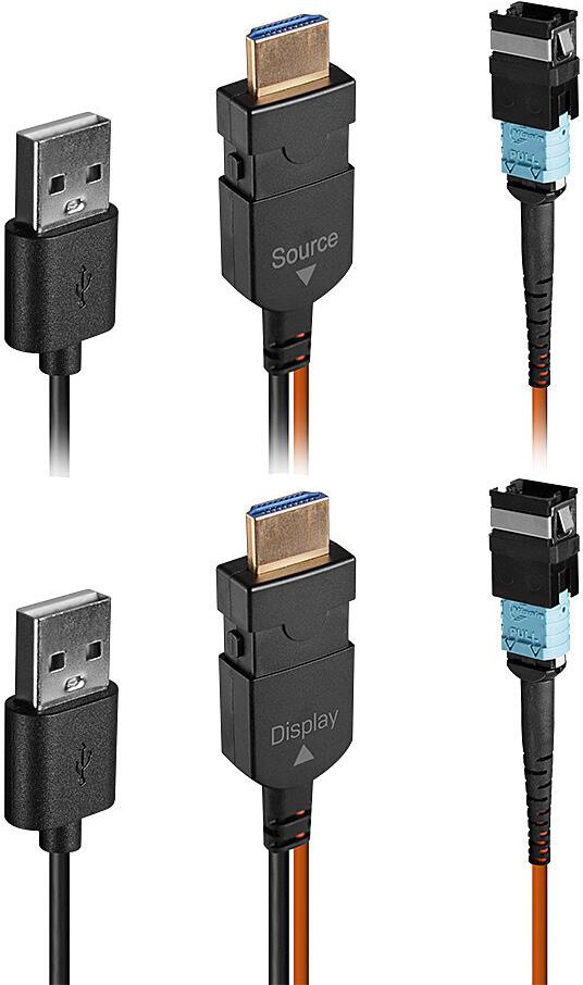 Lindy 100m MPO Fibre Optic HDMI 8K60 Extender (38360)