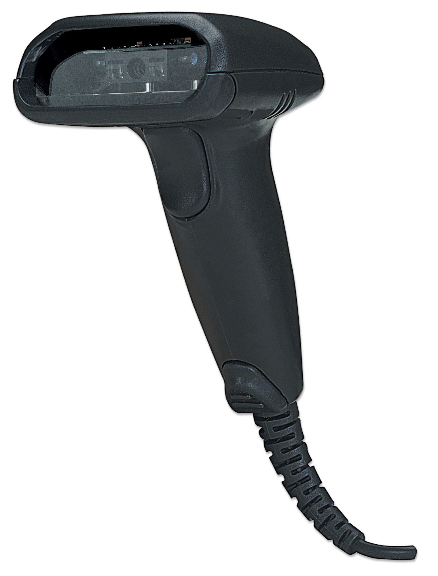 Manhattan Long Range CCD Barcode-Scanner 500 Scans/Sek. USB Schwarz