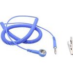 Quadrios ESD-Erdungskabel 3.60 m Druckknopf 10 mm, Stecker, Krokodilklemme (1903EC014)