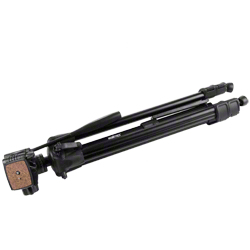 Walimex FW-3970 Semi-Pro Stativ mit Neiger 172 cm Schwarz