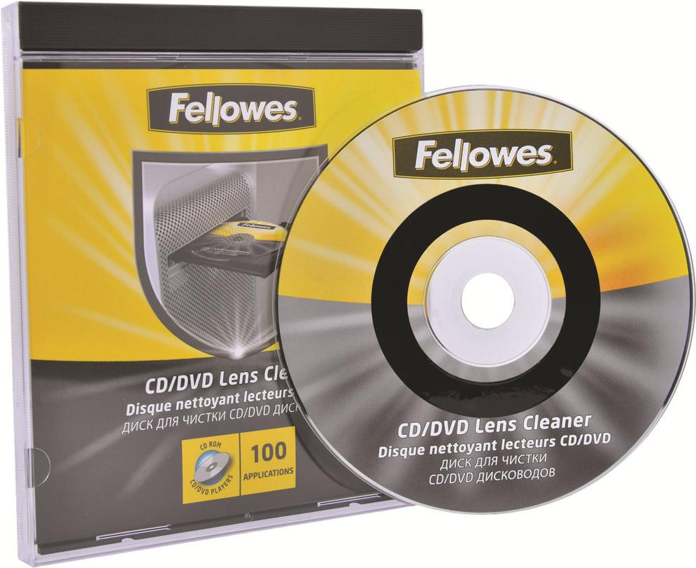 Fellowes CD-/DVD-Laufwerksreiniger 99761 Mehrfarbig