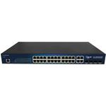 ALLNET Switch smart managed Layer2 24 Port• PoE Budget 370W• 24x at• 4x SFP• 19""• (ALL-SG8428v2PM)