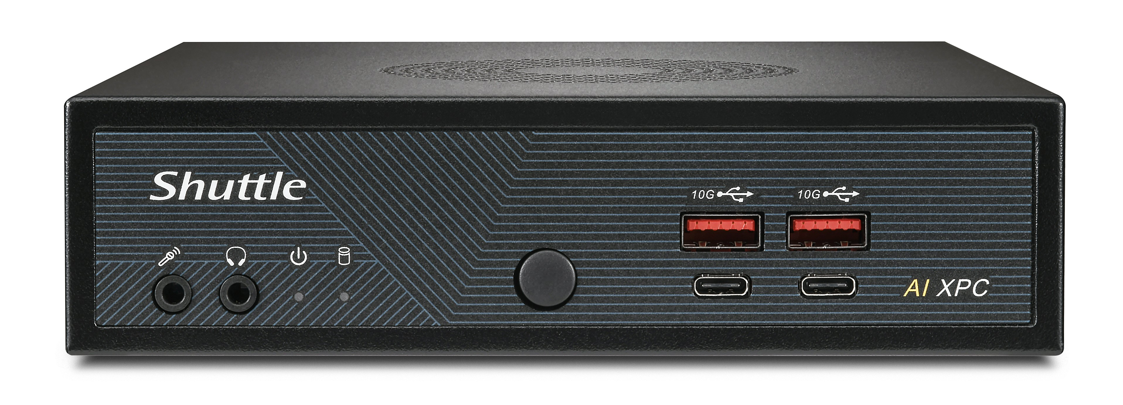 Shuttle XPC slim DN11H7 Barebone, Intel Core Ultra 7 155H, 120W, Schwarz