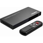MicroConnect 8Ka60Hz USB-C and HDMI Switch 4x1 HDCP 2.3 w/Remote - USB Typ C (MC-USBCHDMISWITCH0401-8K)