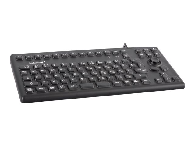 InduKey InduProof 3 TKG-086-MB-IP68-BLACK Tastatur USB Mechanisch Schwarz