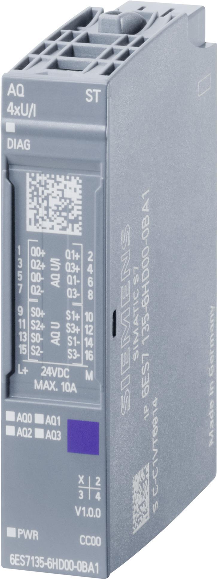 Siemens 6ES7135-6HD00-0BA1 Digital & Analog I/O Modul (6ES7135-6HD00-0BA1) (geöffnet)