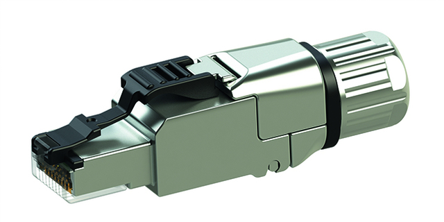 Telegärtner MFP8-IE RJ-45 Stecker CAT 6a Silber