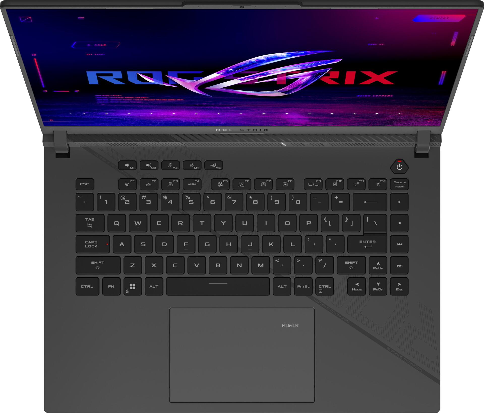 ASUS ROG Strix G16 G614JIR-N4030W Laptop 40,6 cm (16") WQXGA Intel® Core™ i9 i9-14900HX 32 GB DDR5-SDRAM 1 TB SSD NVIDIA GeForce RTX 4070 Wi-Fi 6E (802.11ax) Windows 11 Home Grau (90NR0IG5-M001D0)