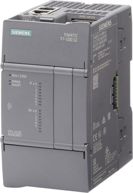 Siemens SIEM 6ES7212-1AF50-0XB0 SIMATIC S7-1200 G2 CPU 1212FC DC/DC/DC 8DI/6DO (6ES72121AF500XB0)