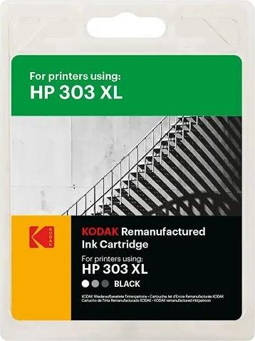 185H030330 KODAK HP PH6230 TINTE BLK HC 303XL T6N04AE 600Seiten 12ml (185H030330)