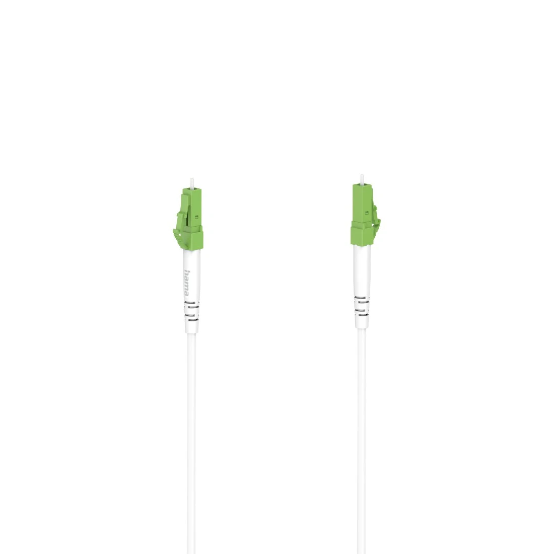Hama Glasfaser-Netzwerkkabel LC/APC - LC/APC 15 m Weiß