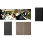 sigel Rechnungsmappe, aus Polyurethan, beige Mappe aus PU-Kunststoff, mit 2 Einstecktaschen, - 1 Stück (RM102)