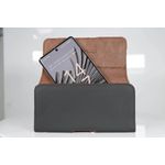 honju horizon Glattleder Gürteltasche | Google Pixel 7a/7/7 Pro & 6a/6/6 Pro | schwarz | bulk | 62455 (62455)