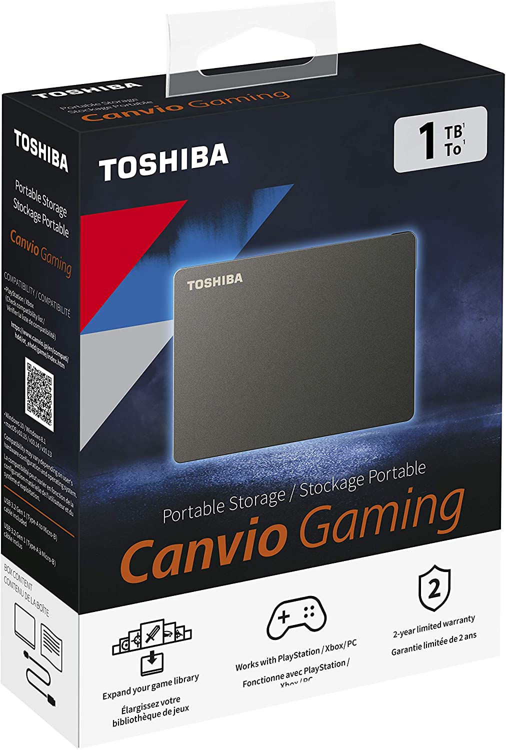 Toshiba Canvio Gaming (HDTX110EK3AA)