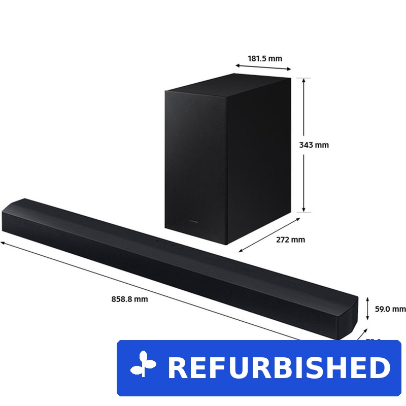 Samsung HW-C400/EN Soundbar-Lautsprecher Schwarz 2.0 Kanäle (HW-C400/EN) (geöffnet)