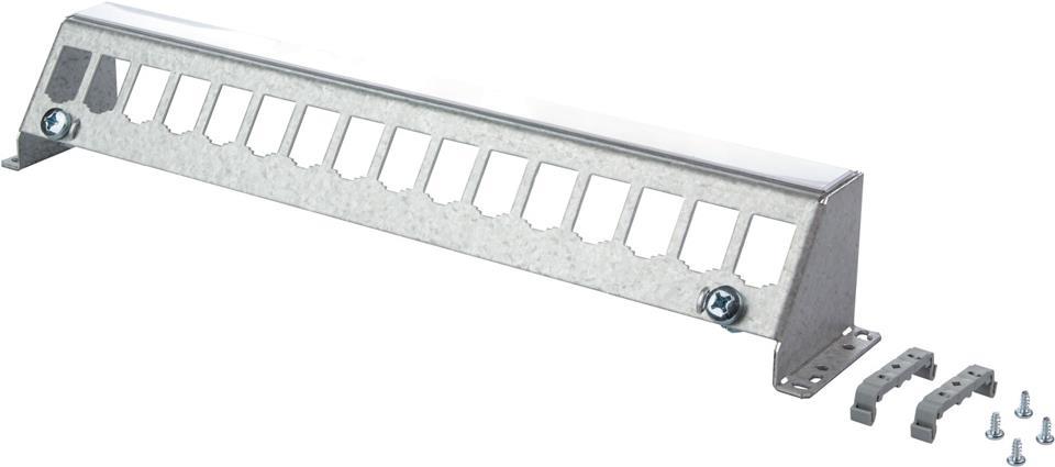 METZ CONNECT SmartConnect 130927-1600-E Patchpanel 16 Port Grau