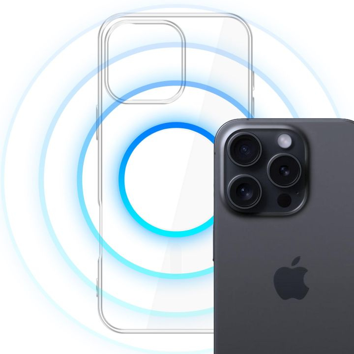 3MK Clear MagCase Pro Apple iPhone 16 Pro Transparent