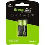 Akku 2xAA HR6 2600mAh GreenCell (GR05)