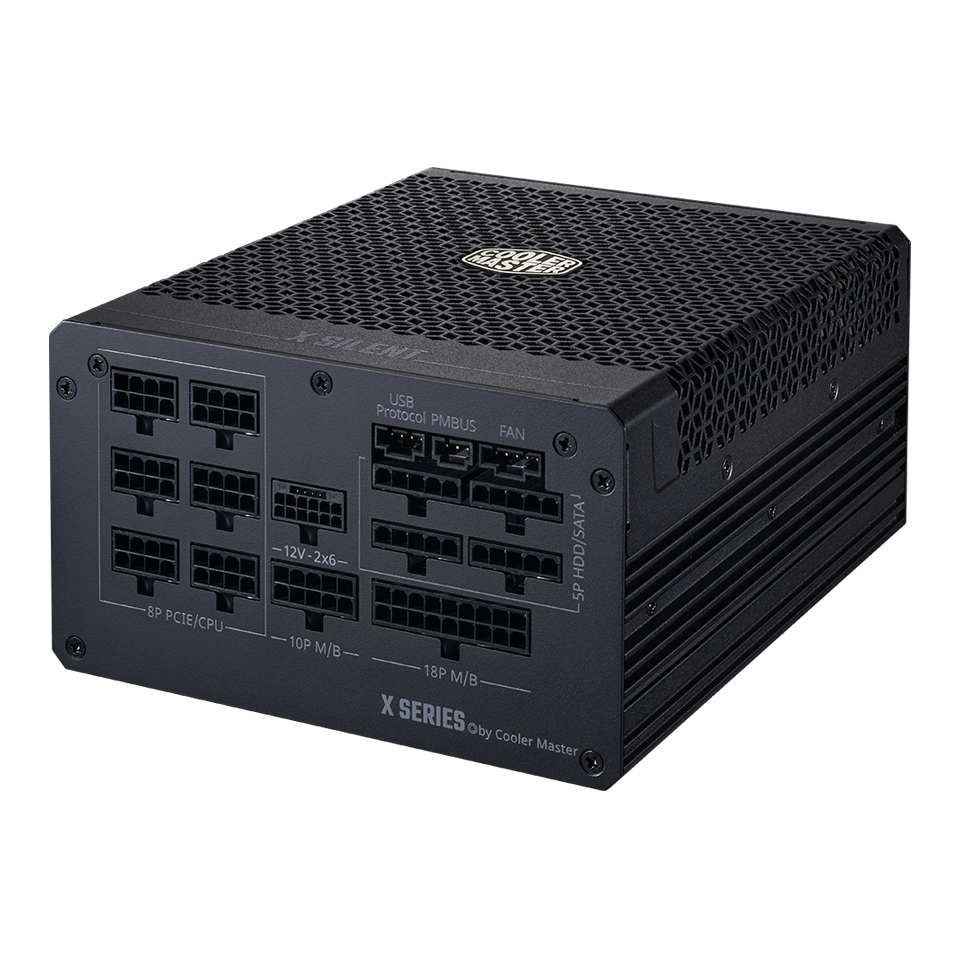 Cooler Master X Silent Edge Platinum 1100 ATX-Netzteil 1100 W 80 PLUS Platinum Schwarz