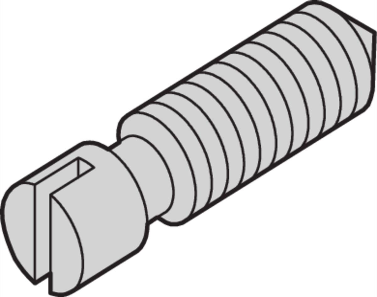 SCHROFF Stiftschraube - NTS STIFTSCHRAUBE M3X8 100ST (21100646)