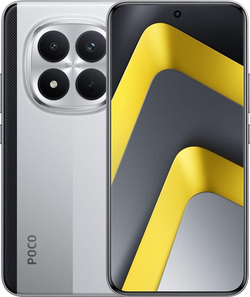 POCO M8 Pro 5G Smartphone 17,4 cm (6,83") 8 GB RAM 256 GB Silber Dual-SIM 5G