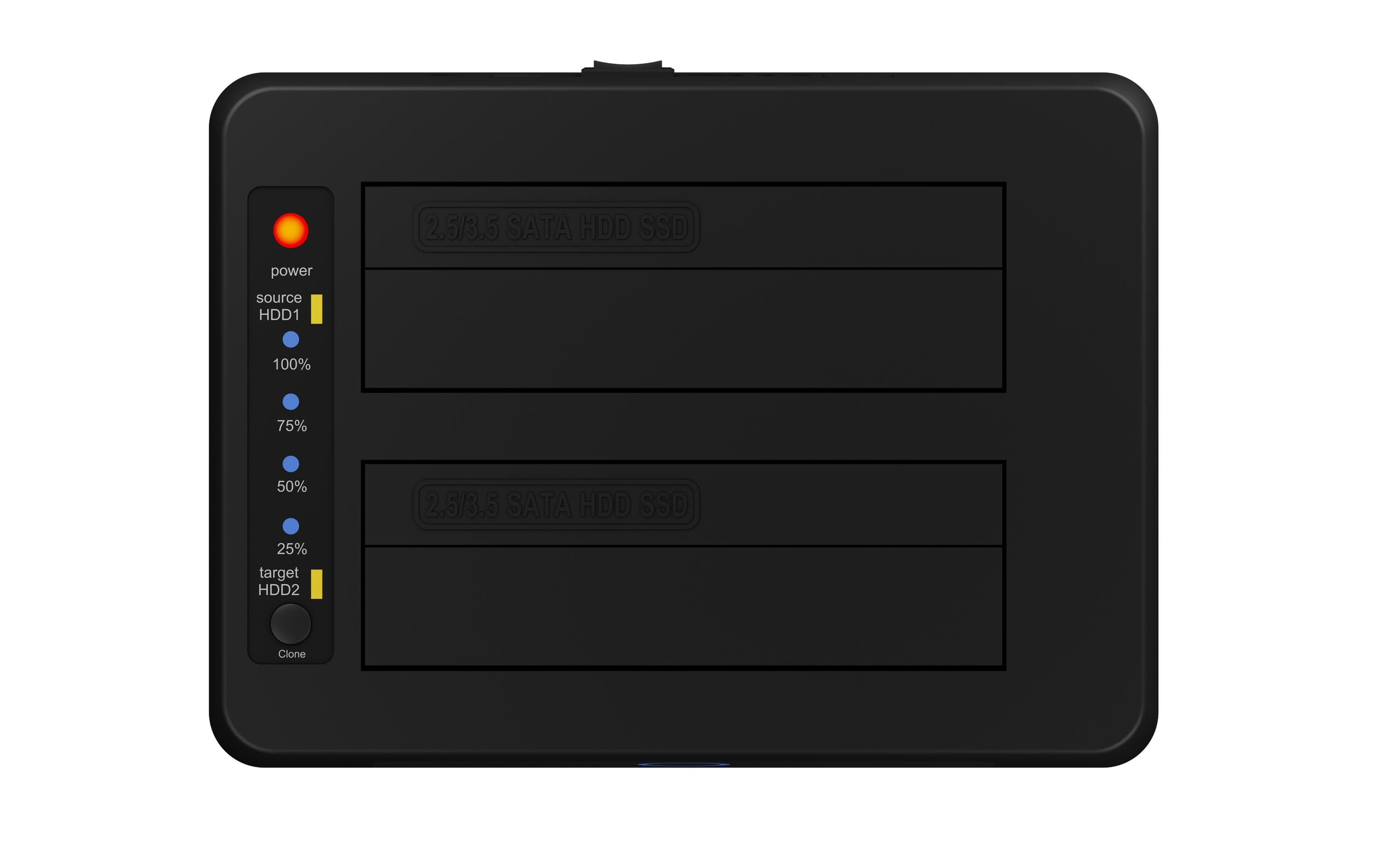 ICY BOX IB-1232CL-U3 HDD-Dockingstation USB 3.0 Schwarz
