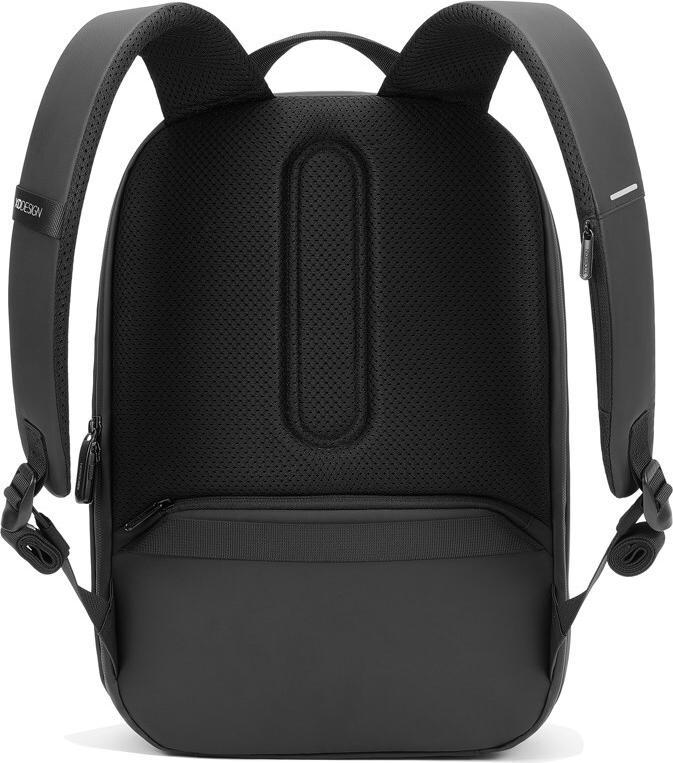 XD DESIGN ANTI-DIEBSTAHL RUCKSACK BOBBY EDGE BLACK P/N: P706.2501 (P706.2501) (geöffnet)