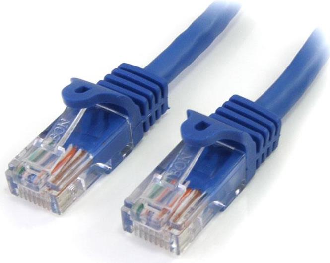 StarTech.com 5m Blue Cat5e / Cat 5 Snagless Patch Cable 5 m (45PAT5MBL)