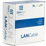 DSIT Danicom CAT5e UTP 100m Außenkabel Starrleiter PE (Fca) schwarz AWG23