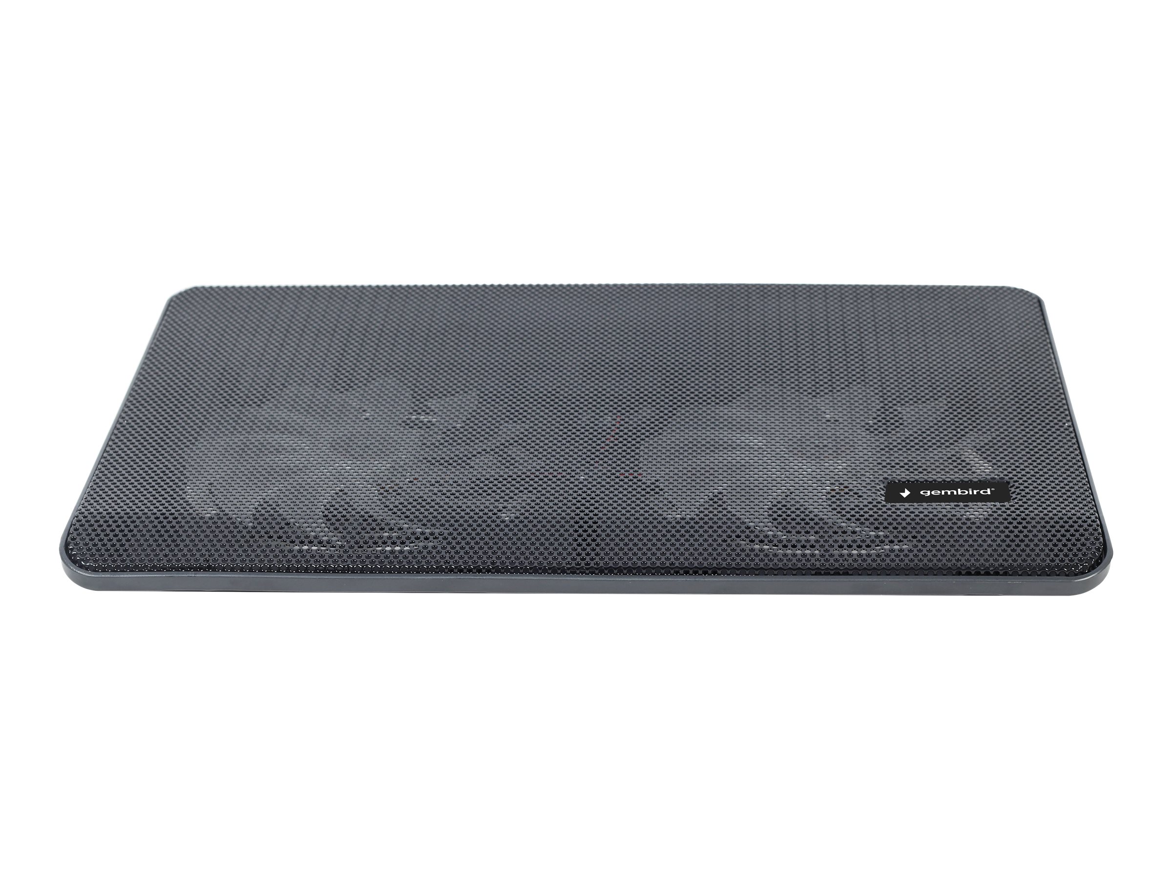 Gembird NBS-2F15-05 Notebook-Kühlpad 15,6" 2 Lüfter 1500 RPM Schwarz