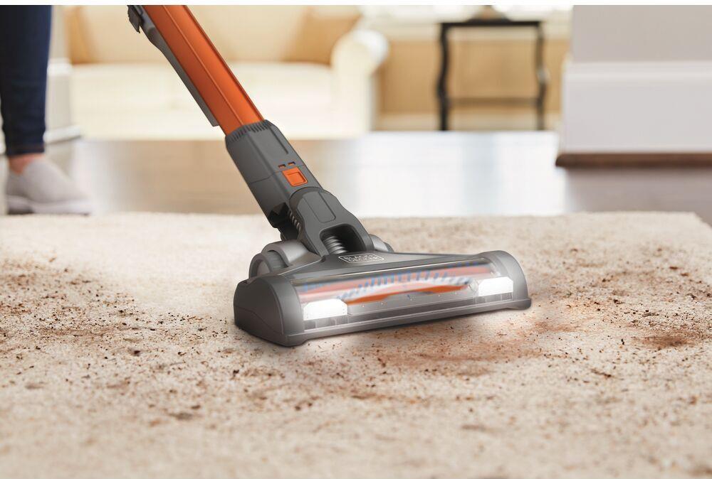 BLACK+DECKER POWERSERIES Extreme BHFEV182C-QW 2-in-1 Akku-Stielstaubsauger 58 min Orange, Titan