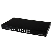 StarTech.com 4x4 HDMI Matrix Switch mit Bild und Bild Multiviewer o. Videowand (VS424HDPIP)