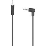Hama Audio-Kabel, 3,5-mm-Klinken-St. 90° - 3,5-mm-Klinken-St., Stereo, 0,5 m (00200722)